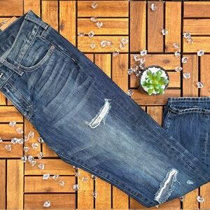 Abercrombie &- Fitch Distressed Jeans